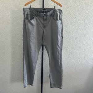 Travis Mathew Straight Jeans in Light Gray